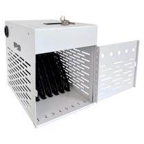 Estação de carregamento de tablets Plugsharge para 8 dispositivos bloqueável de 14 polegadas Estação de carregamento de tablets Plugsharge para 8 dispositivos bloqueável de 14 polegadas