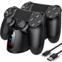 Estação de carregamento do controlador PS4 NinjoyGo Fast-Charging