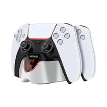 Estação de Carregamento Dupla para PS5 com Indicador LED - Carregamento Rápido de Gamepads