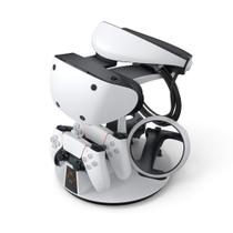 Estação de Carregamento e Suporte KIWI design D2 para PSVR2 e PS5 Estação de Carregamento e Suporte KIWI design D2 para PSVR2 e PS5