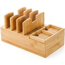 Estação de Carregamento Fasmov Bamboo - Multidispositivos