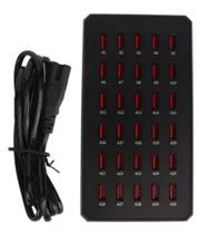 Estação De Carregamento Hum Usb 150w De 30 Portas