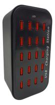 Estação De Carregamento Inteligente Usb De 100w C/ 20 Portas Estação De Carregamento Inteligente Usb De 100w C/ 20 Portas
