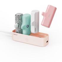 Estação de carregamento iWalk LinkPod Station para Power Bank Pink