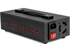 Estação de carregamento MIXILIN 200W/20A 20 portas USB-C 100-240V Estação de carregamento MIXILIN 200W/20A 20 portas USB-C 100-240V