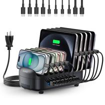 Estação de carregamento ORICO 120W USB de 10 portas para vários dispositivos Estação de carregamento ORICO 120W USB de 10 portas para vários dispositivos