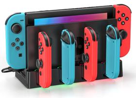 Estação de Carregamento para Nintendo Switch com Cabo Estação de Carregamento para Nintendo Switch com Cabo