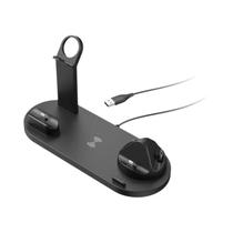 Estação De Carregamento Sem Fio Rápido De 15W 7 Em 1 Carregador Tipo C Para iPhone Samsung Xiaomi