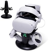 Estação de carregamento TechKen para fone de ouvido Oculus Quest 2 VR