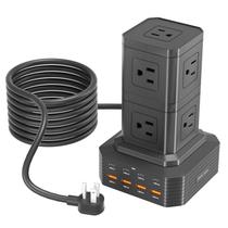 Estação de carregamento Thunderunder 17 em 1 USB C Power Strip 100W