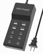 Estação de Carregamento USB-C de 10 Portas - 50W Estação de Carregamento USB-C de 10 Portas - 50W
