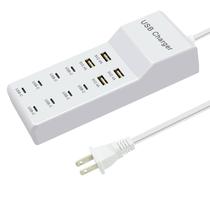 Estação de carregamento USB conectada XHK-12USB 12 portas 60W 100-240V
