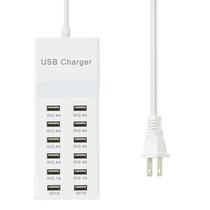 Estação de carregamento USB FRISATPOW Hub de 12 portas com carregamento rápido Estação de carregamento USB FRISATPOW Hub de 12 portas com carregamento rápido