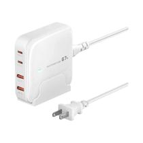 Estação de Carregamento USB Multiportas GAN 67W - iPhone, Macbook Pro, Xiaomi e Mais