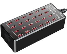 Estação de carregamento Vantacent89 24 portas 100W para vários dispositivos