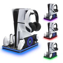 Estação de carregamento, ventilador de refrigeração e suporte para PS5 WUXIDIXI Estação de carregamento, ventilador de refrigeração e suporte para PS5 WUXIDIXI