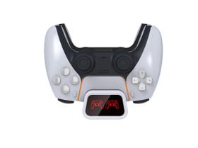 Estação de carregamento Verbatim PS5 Dual para Playstation 5 DualSense Estação de carregamento Verbatim PS5 Dual para Playstation 5 DualSense