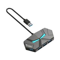Estação De Docagem USB 3.0 De Alta Velocidade Com 7 Portas 5Gbps E Fonte De Alimentação PD Para Estação De Docagem USB 3.0 De Alta Velocidade Com 7 Portas 5Gbps E Fonte De Alimentação PD Para