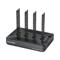 Estação De Docking Para SSD M2 Com 4 Compartimentos, Tipo C USB3.1 10Gbps, Caixa De Alumínio Com