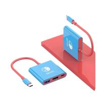 Estação De Docking Portátil Tipo C HDMI USB 3.0 Para Jogos Em Viagem Com Múltiplos Dispositivos Estação De Docking Portátil Tipo C HDMI USB 3.0 Para Jogos Em Viagem Com Múltiplos Dispositivos