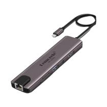 Estação De Docking USB C 10 Em 1 Com HDMI 4K, 100W PD, RJ45 Ethernet, SD E TF Para Laptop Mac