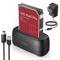 Estação de encaixe de disco rígido externo ORICO para HDD SSD de 2,5/3,5”