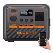 Estação De Energia Ac50p Bluetti Portátil 504wh 700w Potente Estação De Energia Ac50p Bluetti Portátil 504wh 700w Potente