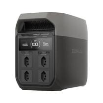 Estação de Energia Delta 3 Portátil 2200W e 1024Wh Integra 13 Conexões Ecoflow