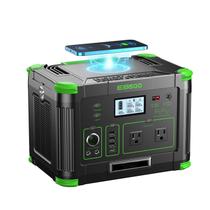 Estação de energia GRECELL EB500 500W 519Wh com carregador sem fio