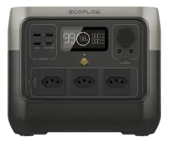 Estação De Energia Portátil River 2 Pro Ecoflow 1600w - 127v