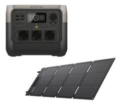 Estação De Energia River 2 Pro + Painel Solar De 45w Ecoflow