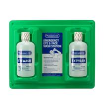 Estação de lavagem de olhos PhysiciansCare, montável na parede com 2 x 946 ml