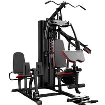Estação de Musculação Até 75kg Bonafit 24 Exercícios Completa Academia em Casa Estação de Musculação Até 75kg Bonafit 24 Exercícios Completa Academia em Casa