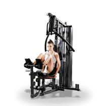 Estação de Musculação BF007 com Leg Press e Banco Scott - Equipamento Completo para Treino em Casa