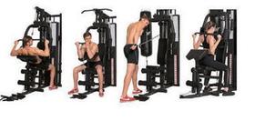 Estação de Musculação com 70kg - Aparelho Ginastica Academia - DSR