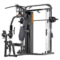 Estação de Musculação Funcional Trainer Athletic 2400MS Com Smith Machine (agachamento guiado)