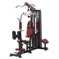 Estação de Musculação Profissional 72kg com Leg Press Estrutura Reforçada e Acabamento Premium - Ahead Sports