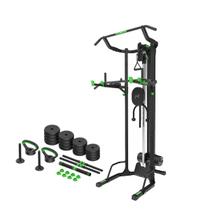 Estação de Musculação Residencial M3 + Kit de Musculação Move