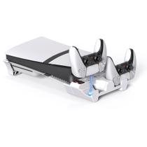 Estação de resfriamento e suporte de carregamento para PS5 Slim/Pro Estação de resfriamento e suporte de carregamento para PS5 Slim/Pro