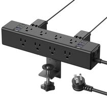 Estação de saída de mesa CCCEI 12 Outlet 20W USB C 4800J Surge Estação de saída de mesa CCCEI 12 Outlet 20W USB C 4800J Surge