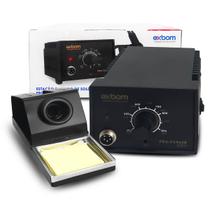 Estação de Solda 220V 60W ESD 200 480 C com Suporte Esponja e Ferro Aterrados