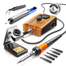 Estação de solda MEAKEST 90W com display digital com acesso.