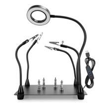 Estação de solda OBDMONSTER Magnetic Helping Hands 5X Estação de solda OBDMONSTER Magnetic Helping Hands 5X