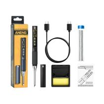 Estação De Soldagem Elétrica Ajustável De Temperatura 96W SL108 Kit De Reparo Caneta Térmica Pontas