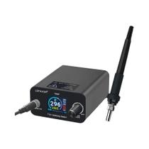 Estação De Soldagem Inteligente 75W Com Display LCD, Aquecimento Rápido, Termostato Antiestático