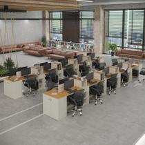 Estação de Trabalho 20 Lugares Office Smart 20 Mesas 16 Armários 4 Aparador Estação de Trabalho 20 Lugares Office Smart 20 Mesas 16 Armários 4 Aparador