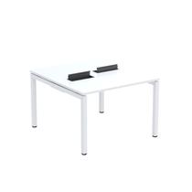 Estação de Trabalho Mesa Plataforma Escritório Dupla para 2 Pessoas com Caixa de Tomada PDC Estação de Trabalho Mesa Plataforma Escritório Dupla para 2 Pessoas com Caixa de Tomada PDC