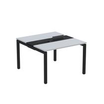 Estação de Trabalho Mesa Plataforma Escritório Dupla para 2 Pessoas com Caixa de Tomada PDC Estação de Trabalho Mesa Plataforma Escritório Dupla para 2 Pessoas com Caixa de Tomada PDC