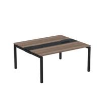 Estação de Trabalho Mesa Plataforma Escritório Dupla para 2 Pessoas com Caixa de Tomada PDC Estação de Trabalho Mesa Plataforma Escritório Dupla para 2 Pessoas com Caixa de Tomada PDC