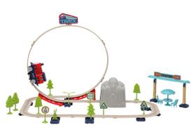 Estação de Trem C/ Looping 65Pçs Zippy - PT2368